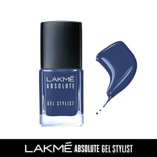 Lakme Absolute Gel Stylist Nail Color 96 Bluebells 2