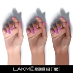 Lakme Absolute Gel Stylist Nail Color 98 Verbena 3