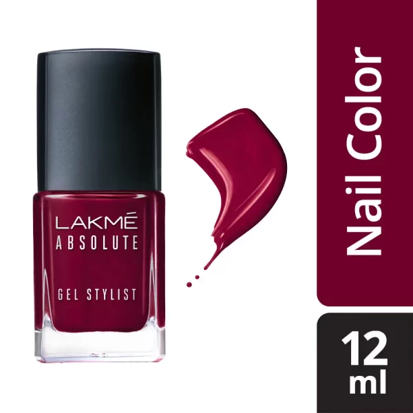 Lakme Absolute Gel Stylist Nail Color Fearless 1