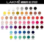 Lakmé Absolute Gel Stylist Nail Color, Glossy Finish