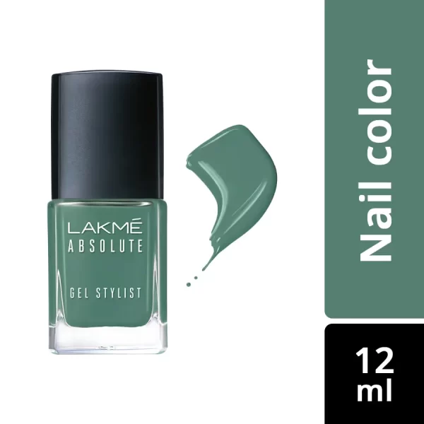 Lakme Absolute Gel Stylist Nail Color Jade Floret 1