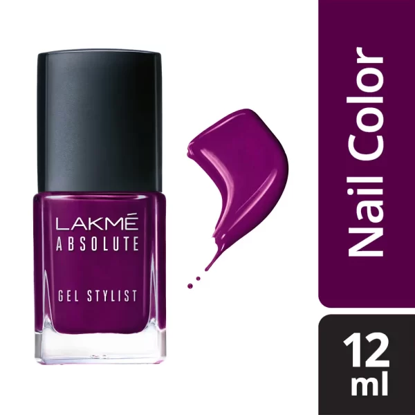 Lakme Absolute Gel Stylist Nail Color Poison 1