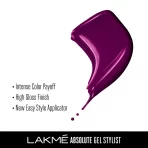 Lakme Absolute Gel Stylist Nail Color Poison 4