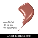 Lakme Absolute Gel Stylist Nail Color Saddle 4