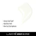 Lakme Absolute Gel Stylist Nail Color Snowball 4