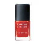 Lakme Absolute Gel Stylist Nail Color Tomato Tango 2