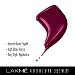 Lakme Absolute Gel Stylist Nail Polish Royalty 3