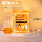 Lakme Skin Solutions Sheet Mask With Vitamin C Revitalizing 3