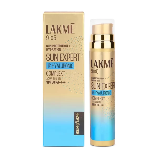 Lakme Sun Expert Spf 50 Pa++++ 1% Hyaluronic Gel Sunscreen 1