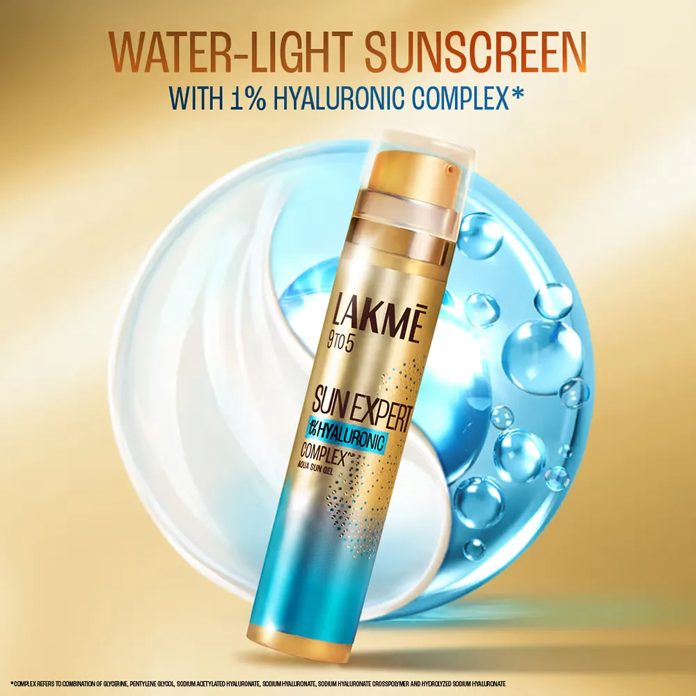 Lakme Sun Expert Spf 50 Pa++++ 1% Hyaluronic Gel Sunscreen 2