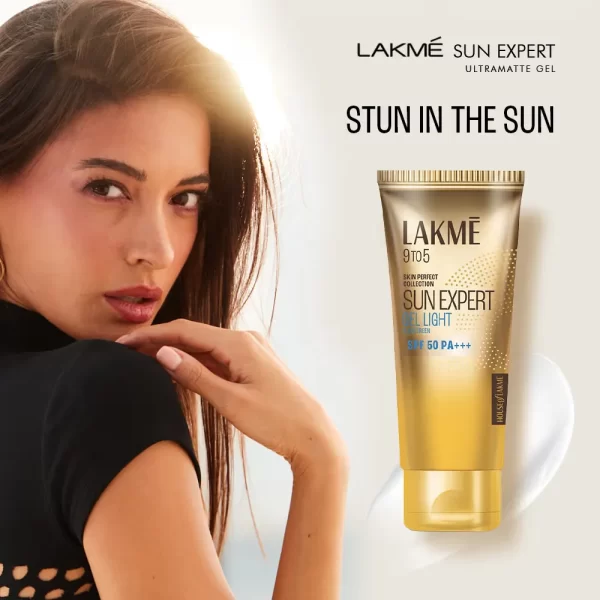 Lakme Sun Expert Spf 50 Pa+++ Ultra Matte Gel Sunscreen With Vitamin B3 C & E 2