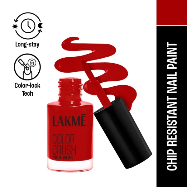 Lakme True Wear Color Crush Nail Polish 404 3