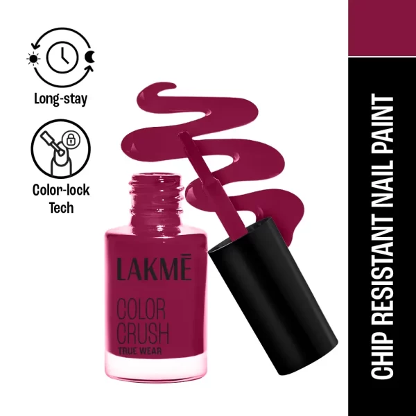 Lakme True Wear Color Crush Nail Polish 417 3