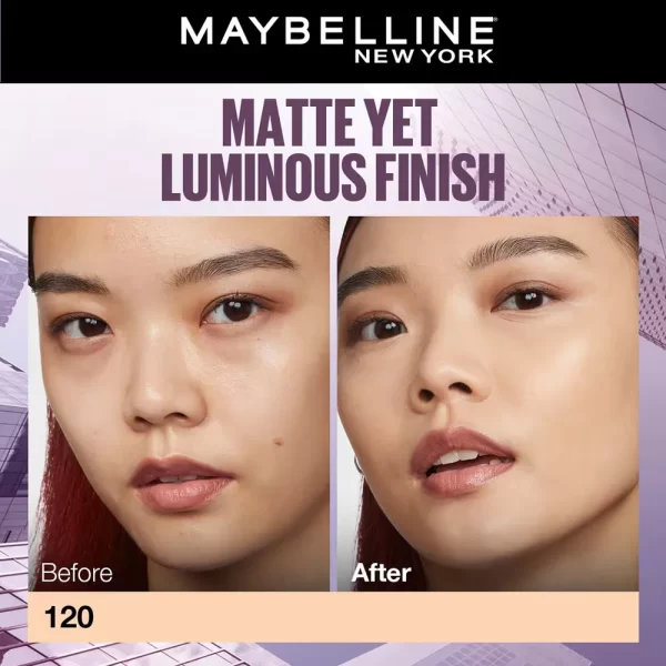 Maybelline New York Super Stay Lumi Matte Liquid Foundation 120 5