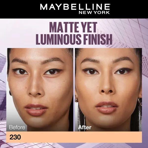 Maybelline New York Super Stay Lumi Matte Liquid Foundation 230 2