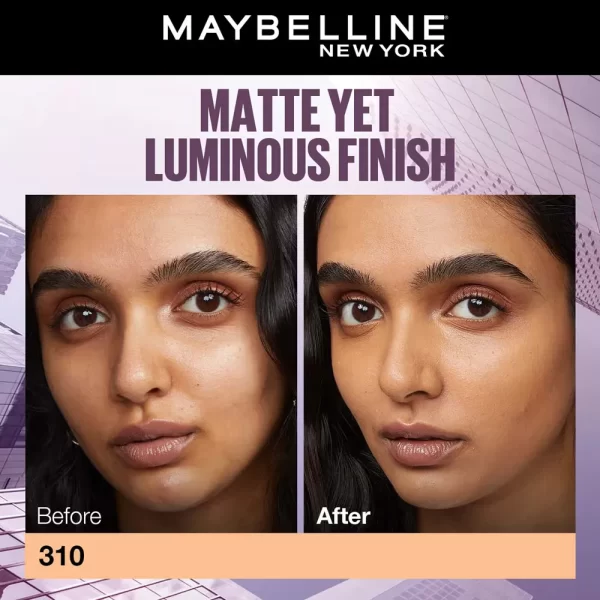 Maybelline New York Super Stay Lumi Matte Liquid Foundation 310 2