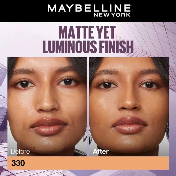 Maybelline New York Super Stay Lumi Matte Liquid Foundation 330 2