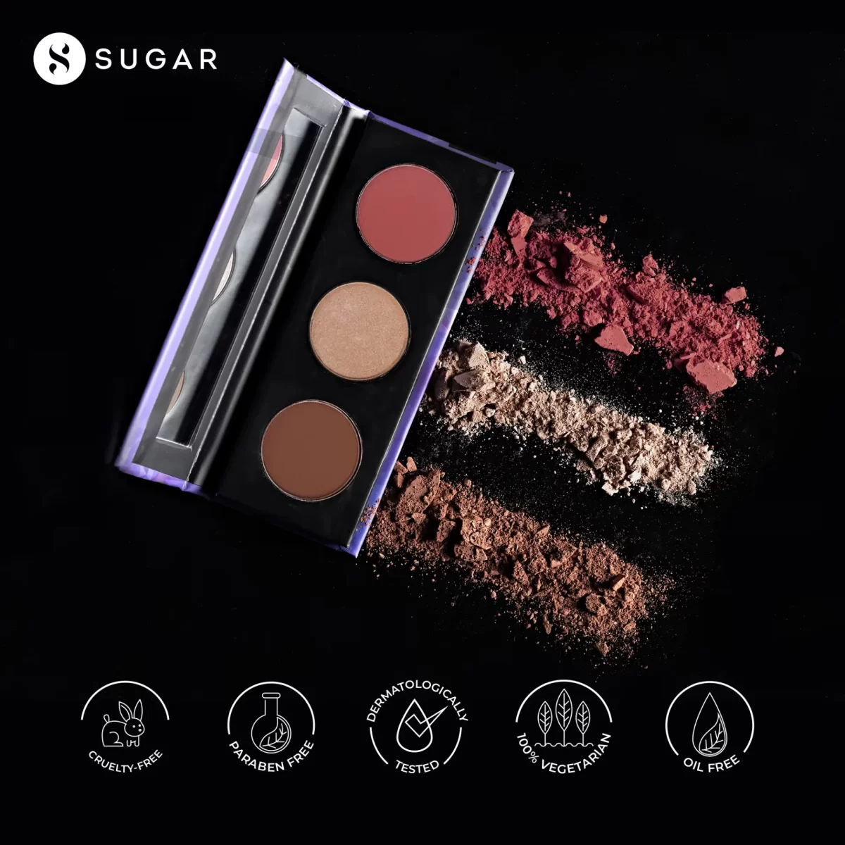 Sugar Contour De Force Face Palette 02 Vivid Victory 2