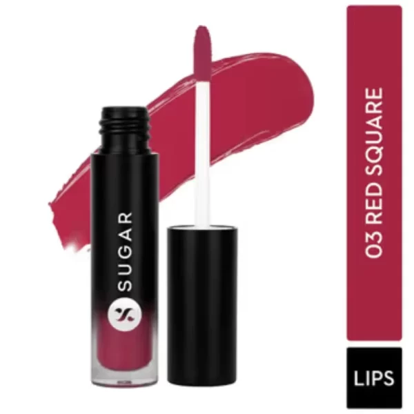 Sugar Mousse Muse Maskproof Lip Cream 03 Red Square 1