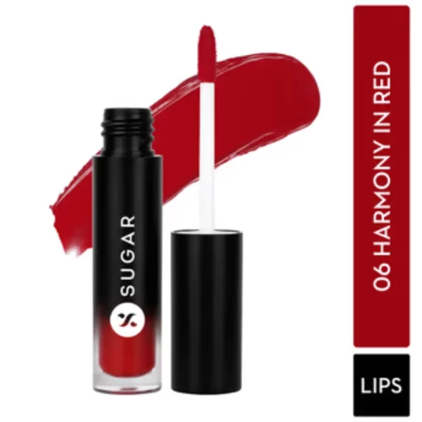 Sugar Mousse Muse Maskproof Lip Cream 06 Harmony In Red 1