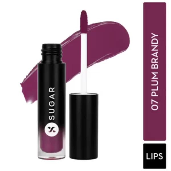 Sugar Mousse Muse Maskproof Lip Cream 07 Plum Brandy 1