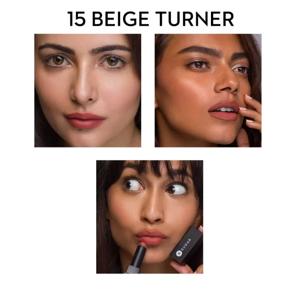 Sugar Nothing Else Matter Longwear Lipstick 15 Beige Turner 4