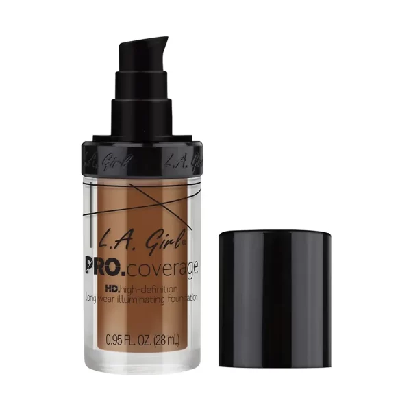 L.a Girl Pro Coverage Illuminating Liquid Foundation Coffee 1