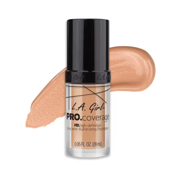 L.a Girl Pro Coverage Illuminating Liquid Foundation Porcelain