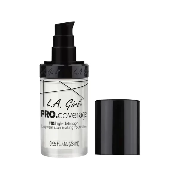 L.a Girl Pro Coverage Illuminating Liquid Foundation White 2