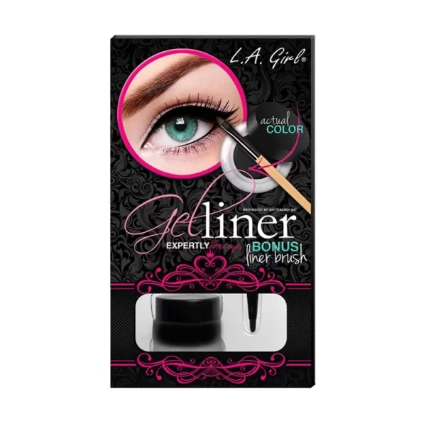 L.a. Girl Gel Liner Kit Very Black