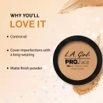 L.a. Girl Hd Pro Face Pressed Powder Medium Beige 2