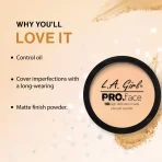 L.a. Girl Hd Pro Face Pressed Powder Porcelain 2