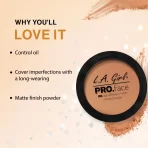 L.a. Girl Hd Pro Face Pressed Powder Warm Carmel 2