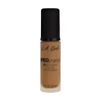 L.a. Girl Pro Matte Foundation Caramel 4