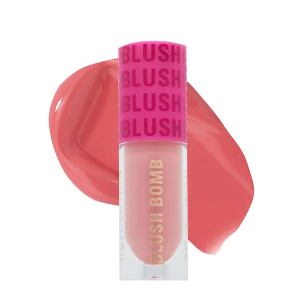 Makeup Revolution Bomb Cream Blusher Lightweight Creamy Formula Enriched With Vitamin E Dolly Rose 1