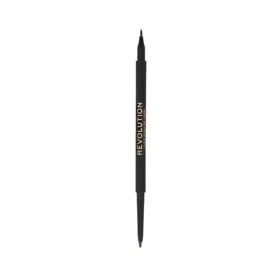 Makeup Revolution Felt & Kohl Eyeliner Brown 2