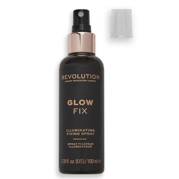 Makeup Revolution Glow Fix Illuminating Fixing Spray 1