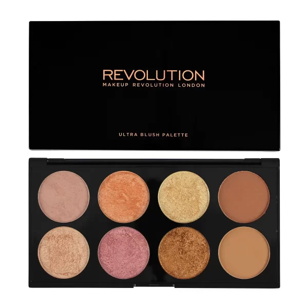 Makeup Revolution Golden Sugar 2 Rose Gold Ultra Professional Blush Palette 2