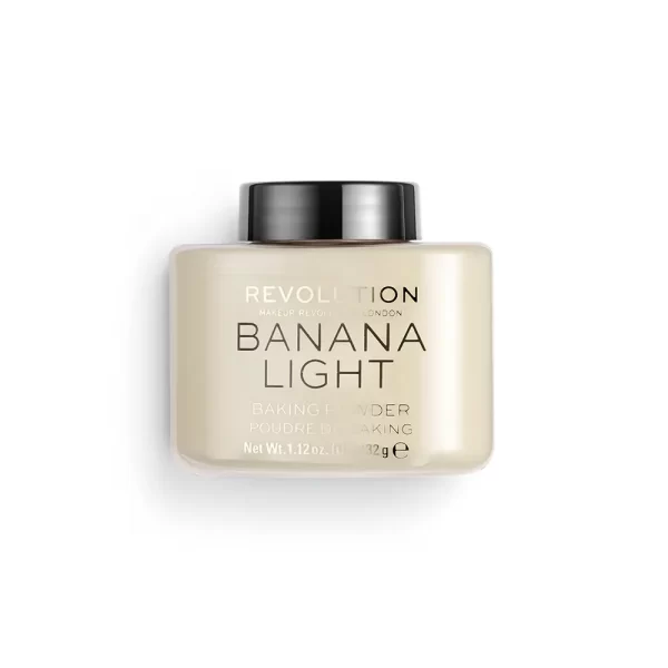 Makeup Revolution Loose Baking Powder Banana Light 1