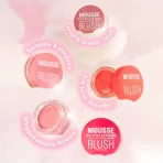 Makeup Revolution Mousse Blush For Cheeks & Eyes Non Sticky Soft Focus Effect