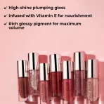 Makeup Revolution Pout Bomb Plumping Lipgloss Vitamin E For Nourishment & High Shine