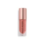 Makeup Revolution Pout Bomb Plumping Lipgloss Vitamin E For Nourishment & High Shine Kiss Nude 1