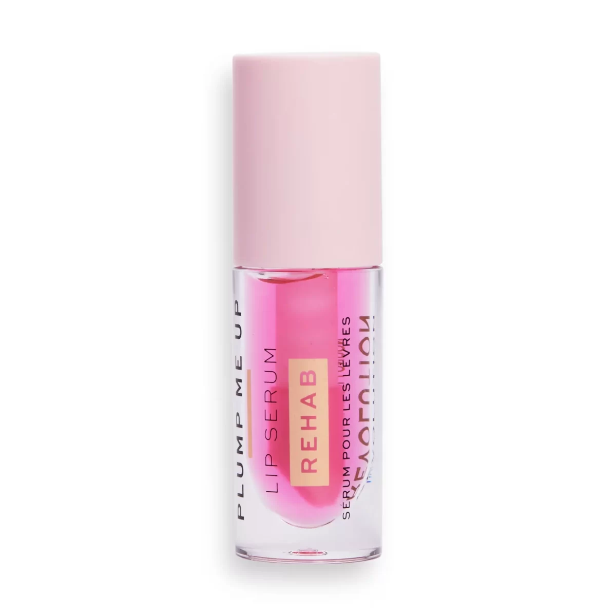 Makeup Revolution Rehab Plump Me Up Lip Serum Pink Glaze 1