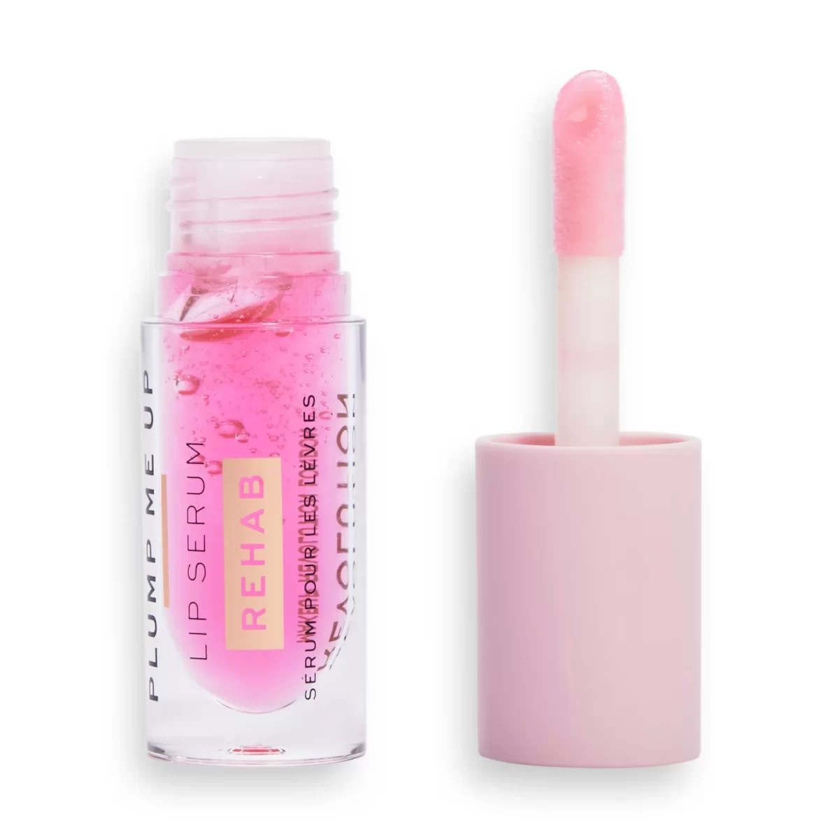 Makeup Revolution Rehab Plump Me Up Lip Serum Pink Glaze 2