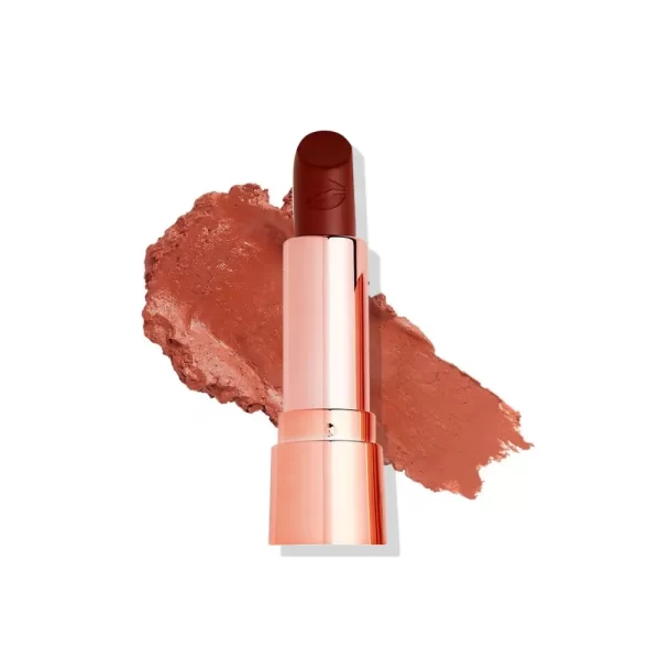 Makeup Revolution Satin Kiss Lipstick Fling Deep Nude 1