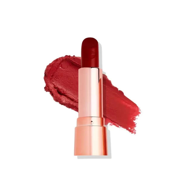 Makeup Revolution Satin Kiss Lipstick Ruby Red 4