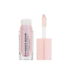 Makeup Revolution Shimmer Bomb Lipgloss Infused With Vitamin E For Extra Nourishment Sparkle Pink 1