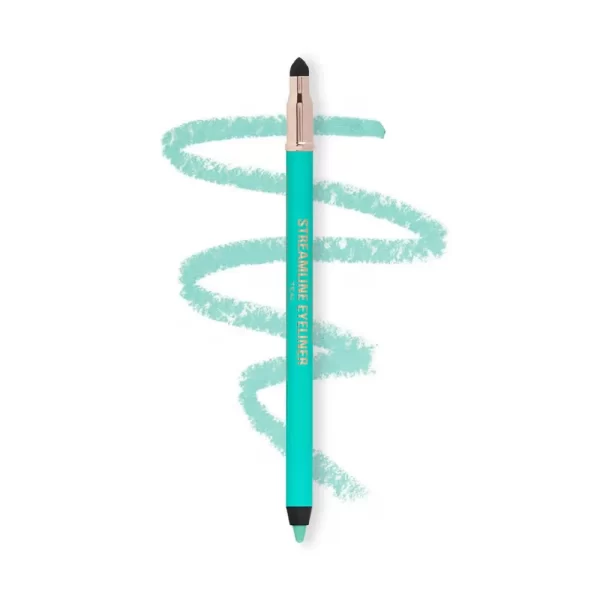 Makeup Revolution Streamline Waterline Eyeliner Pencil Ultra Creamy Smudge Proof Smokey Looks Teal 4