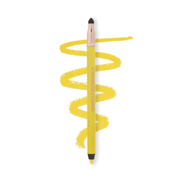 Makeup Revolution Streamline Waterline Eyeliner Pencil Ultra Creamy Smudge Proof Smokey Looks Yellow