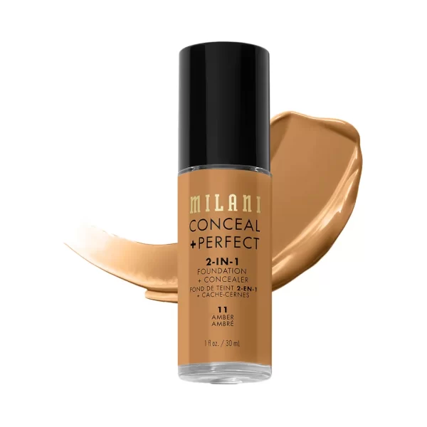 Milani Conceal + Perfect 2 In 1 Foundation + Concealer Amber 1